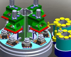 多工位钻孔机、钻床（SolidWorks设计，Sldprt/Sldasm格式）