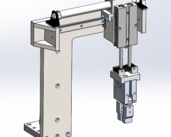 取料机械手（SolidWorks设计，step格式）