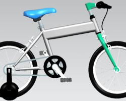 自行车（UG设计，Prt格式）