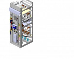 电池开关6（10）千伏真空断路器（SolidWorks/UG设计，step格式）