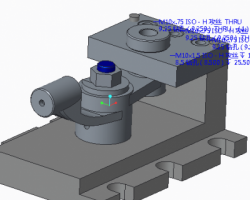 牛头刨床推动架毕业设计（有3D/2D图/卡片）（ProE/AutoCAD-ZWCAD设计，Asm/Prt/dwg格式）