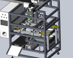 非标自动包装机 食品包装礼品包装设备（SolidWorks设计，step/Sldprt/Sldasm/SLDDRW格式）