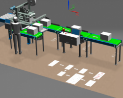 包装检测设备方案（SolidWorks设计，x_t格式）