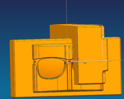 眼镜框模具设计 参考资料（UG设计，提供Prt格式）