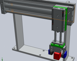 自动抓取机械手（SolidWorks设计，Sldprt/Sldasm格式）