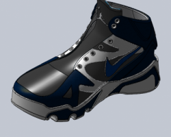 杂牌耐克鞋（SolidWorks设计，提供Sldprt格式）