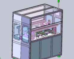 点热熔胶机、非标自动化点胶机（SolidWorks设计，提供Sldprt/Sldasm格式）