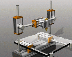 小型3D打印机（SolidWorks设计，提供step格式）