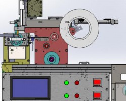 FPC贴膜机、全自动柔板贴膜机（SolidWorks设计，提供step/Sldprt/Sldasm格式）