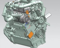 柴油发动机全3D!（SolidWorks/UG设计，x_t格式）