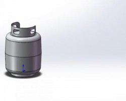 煤气罐（SolidWorks设计，Sldprt格式）