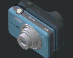 samsung单反相机（proe/Creo设计，Prt格式）