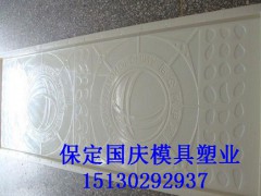 塑料制作高铁遮板模具注塑成型图2