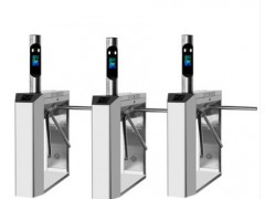 工地人脸考勤门禁闸机系统 实名制通道指纹考勤图2