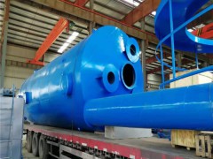 1万风量立式电捕焦油器前后焦油含量图2