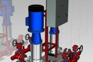 消防泵控制系统（UG设计，提供Prt格式）