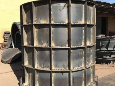 检查井钢模具 污水井模具 圆形井模具  锐铭模具图2