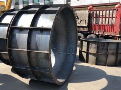 检查井钢模具 污水井模具 圆形井模具  锐铭模具图4