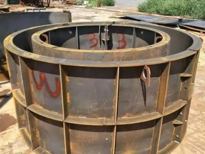 检查井钢模具 污水井模具 圆形井模具  锐铭模具图5